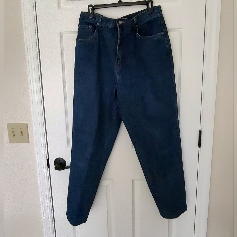Vintage Bill Blass High Waisted 90s Jeans 100% Cotton Size 14